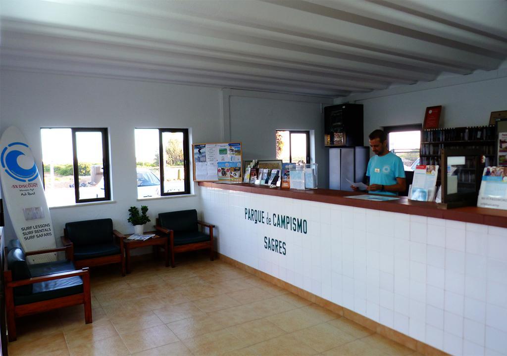 Parque De Campismo Orbitur Sagres Hotell Exteriör bild